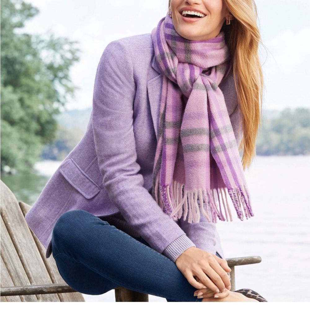 Talbots Lavender Blazer
